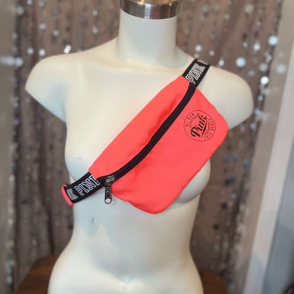 PINK Fanny Pack Neon Coral